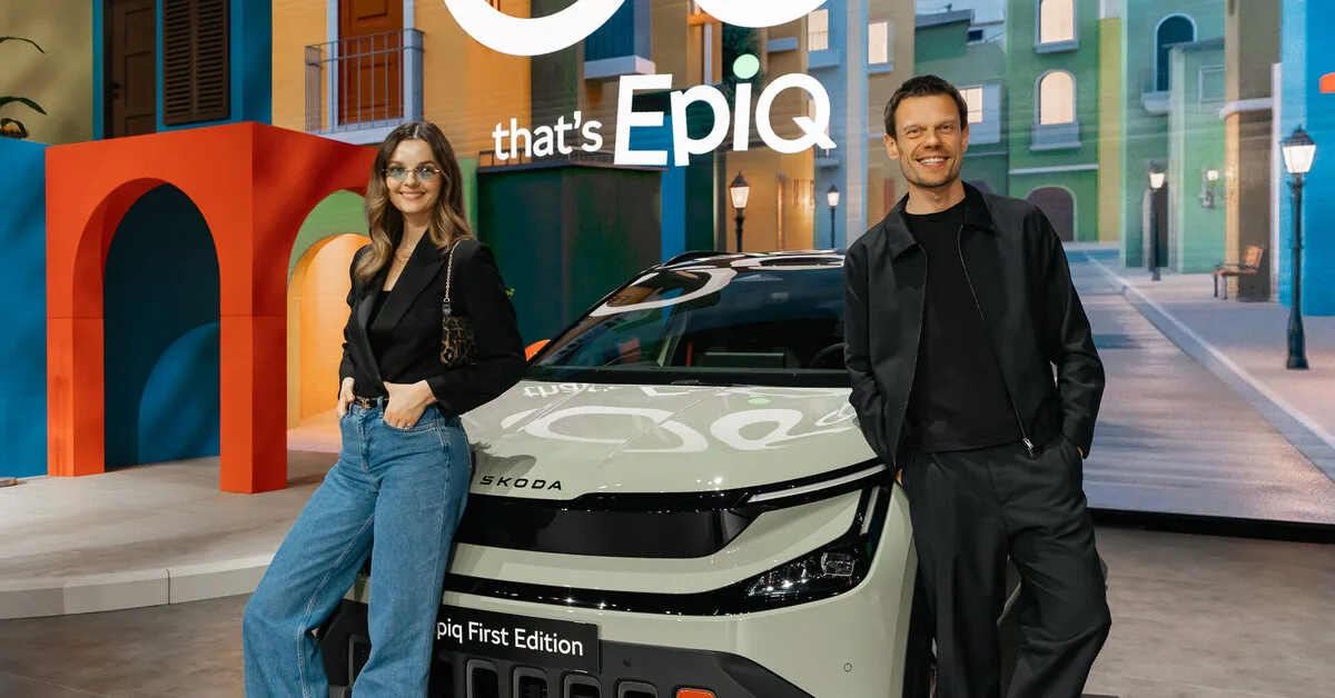 Vaidotas Žala and Gabrielė Martirosian checked out the new "Škoda Epiq": what does it feel like?