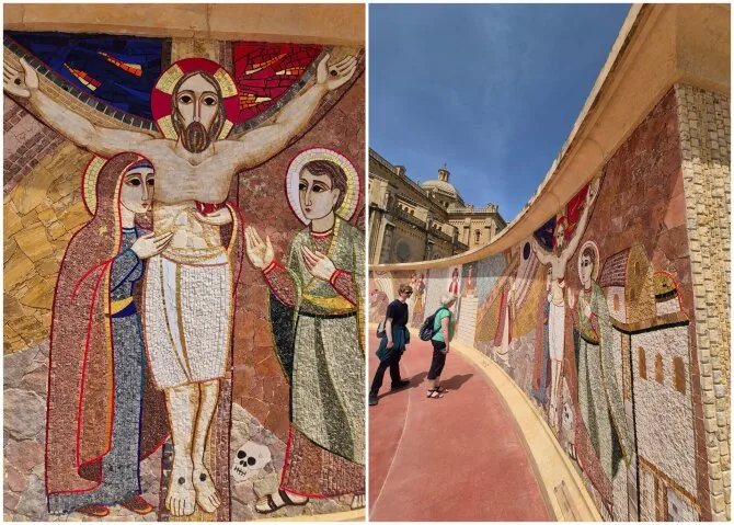 Personal photo/Ta'pinu church famous for miracles in Malta