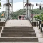 Major renovation of the pedestrian bridge leading to Nemunas Island in Kaunas begins