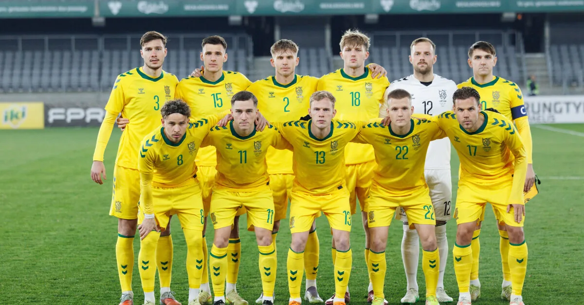 For the Baltic Cup, the Lithuanian football team will compete with a significantly changed lineup