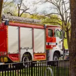 In Anykščiai district, a drunk man is suspected of setting fire to the interior of a residential house