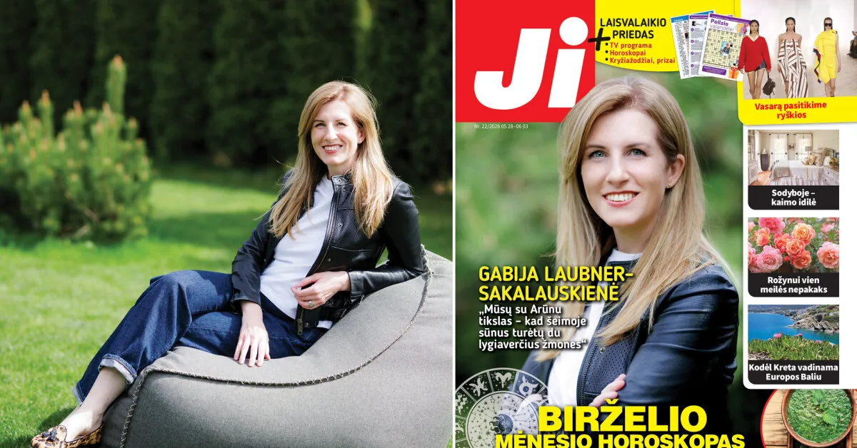 Gabija Laubner-Sakalauskienė – about equal parenting, household, and dreams