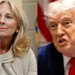 Trump hit Jill Biden, who was frightened by her husband's "stroke"