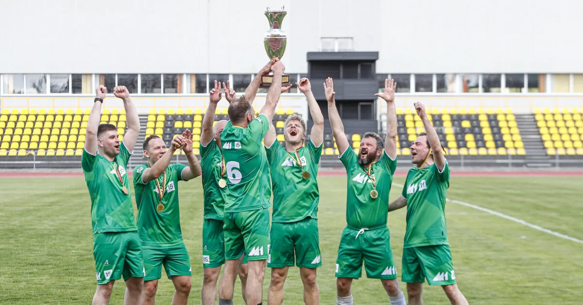 In the Lithuanian Journalists' Football Championship – the third <i>15min</i> triumph