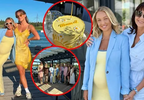 Eglė Straleckaitė's baby shower