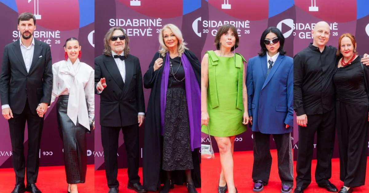 "Silver Cranes" awards red carpet laid out: Lithuanian film elite and VIP guests have arrived