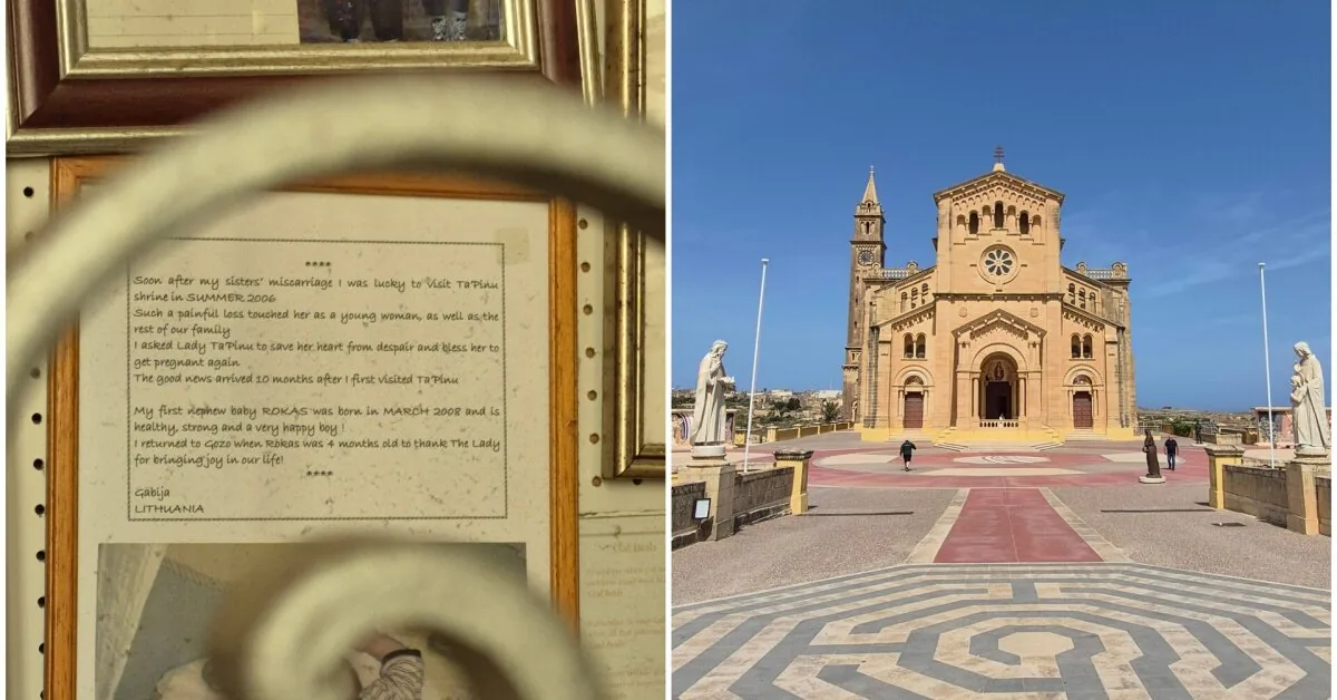 Here visitors come to pray for a miracle, and return to give thanks: a unique place in Malta