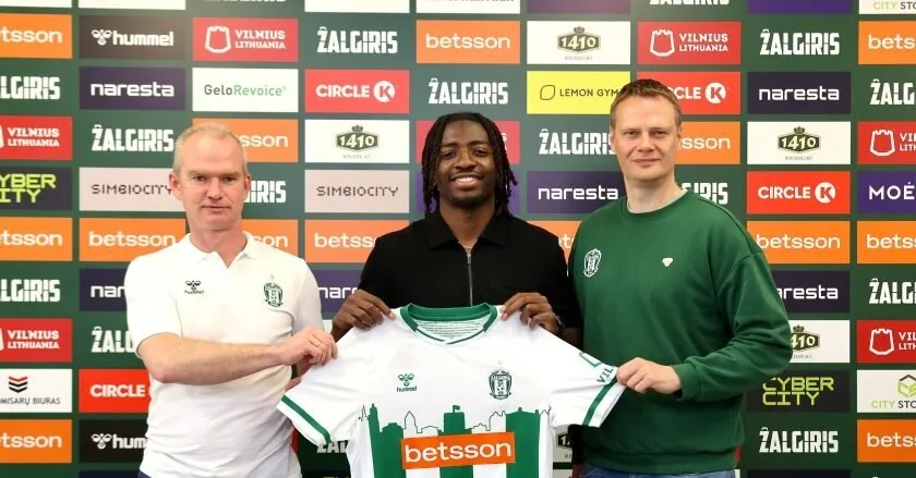 Defending "Žalgiris" was strengthened by a defender who developed in the academies of English clubs