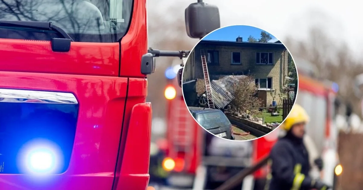 Explosion in Juodšiliai: services mobilized