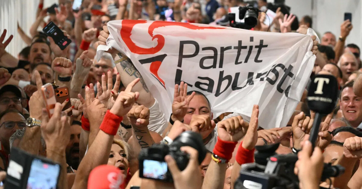 Maltos Labour Party won a historic fourth term