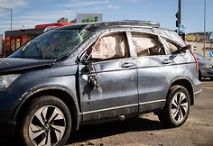 Accident on Ukmergės St.