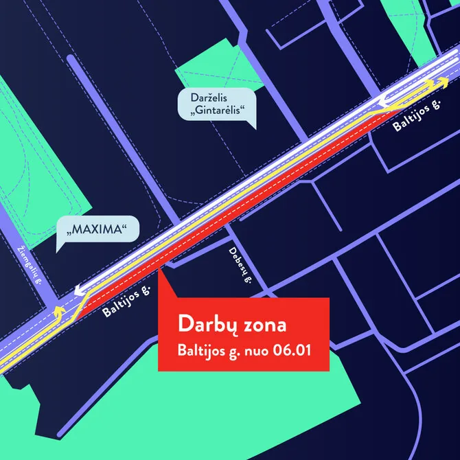 Kauno miesto savivaldybės nuotr./Schema