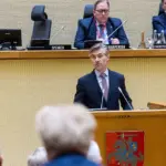 In Romania, after a Russian drone hit a house, Kęstutis Budrys says NATO must respond more strongly