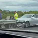Such a simple BMW accident has never happened before: was driving straight, calmly, but crashed