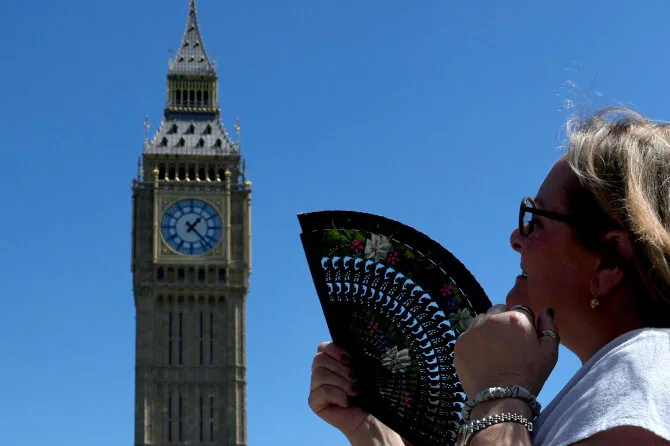 AP/ Scanpix/ Heatwave in London
