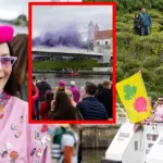 In the capital – an unprecedented Šaltibarščiai fiesta: the first pink boat parade held on the Neris River