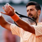 Djokovic, who made a fantastic shot, passed another French test