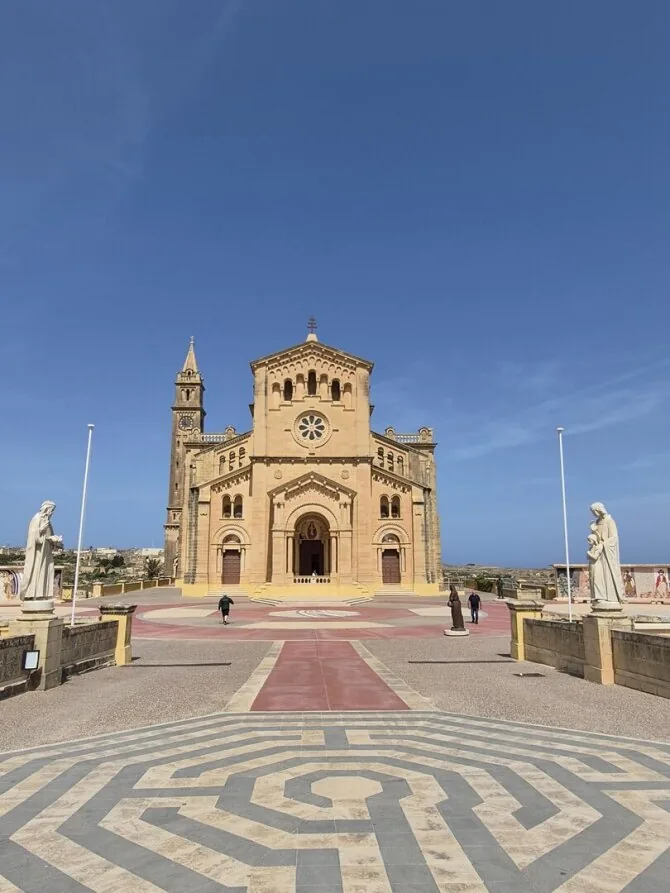 Personal photo/Ta'pinu church famous for miracles in Malta