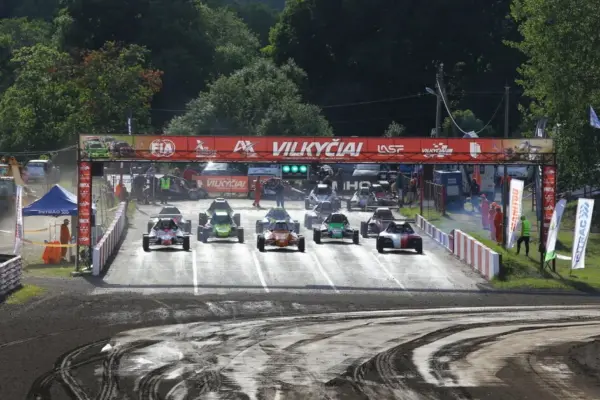 In Vilkyčiai – European Autocross Elite: Nearly a Hundred Athletes from the Old Continent on the Participant List