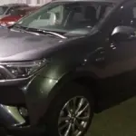 Toyota RAV4 car stolen in Kaunas found after half an hour