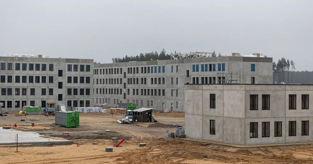 The anti-tank weapons shooting range complex has been completed at the Rūdninkai training ground