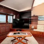The interior of the apartment for sale in Vilnius will surprise you: you will live as if on a yacht