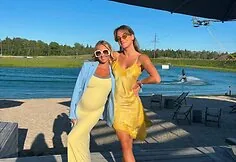 Eglė Straleckaitė's baby shower