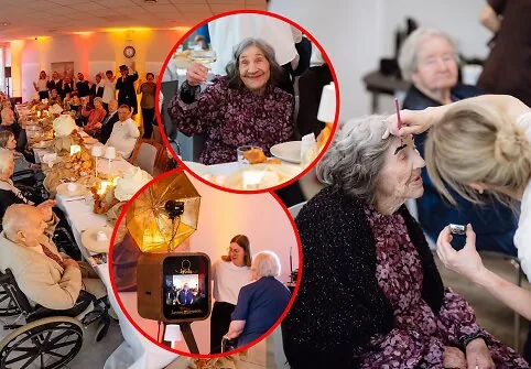 GALA vakarienė, skirta senjorams iš Tremtinių namų