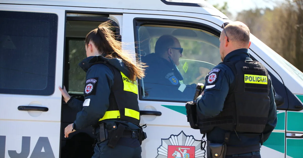 Vilnius police detectives have detained a man suspected of robberies carried out in the capital