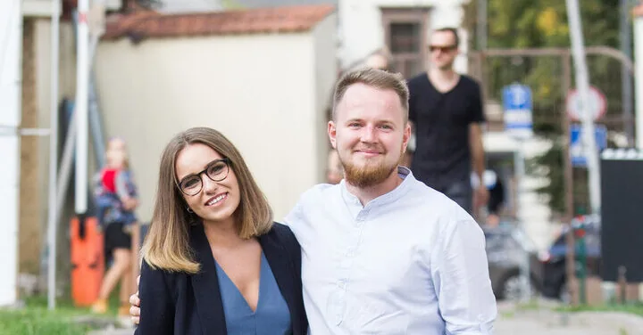 Mantas Bartuševičius and his wife Ieva are expecting a family addition