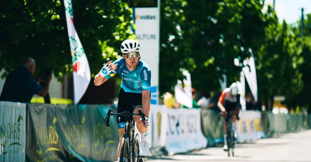 International road cycling race started in Tauragė: Lithuanian team – second