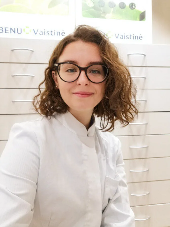 Asmeninio arch. nuotr./BENU vaistininkė Monika Maleckaitė