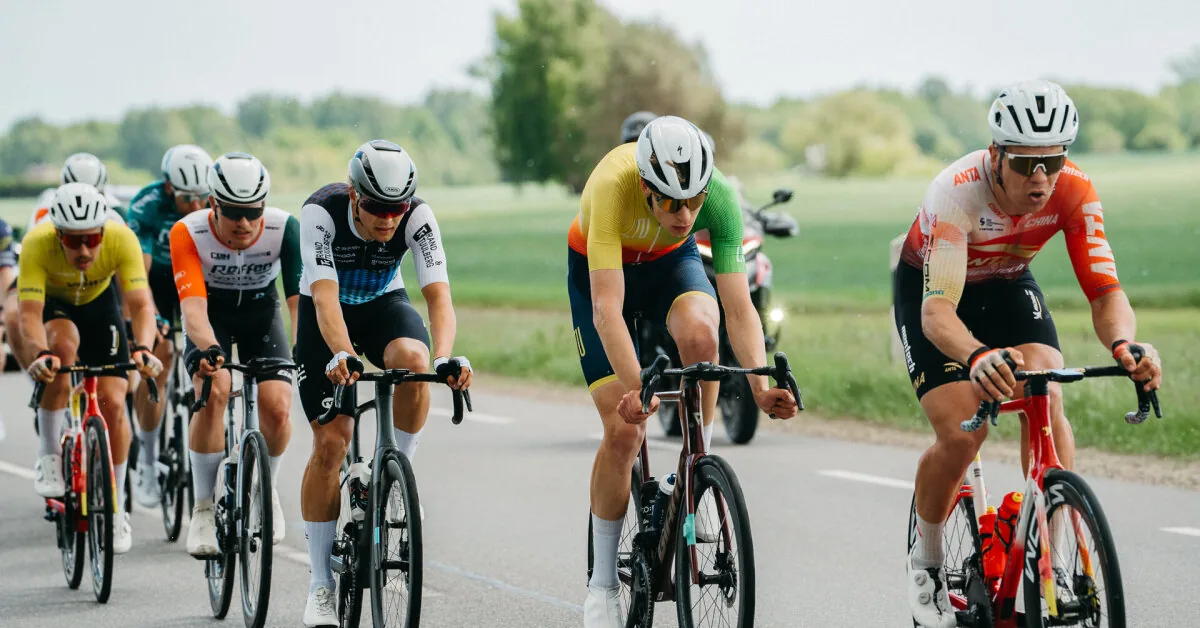 Rokas Adomaitis achieved a career best in the second stage of the "Tour of Lithuania" race