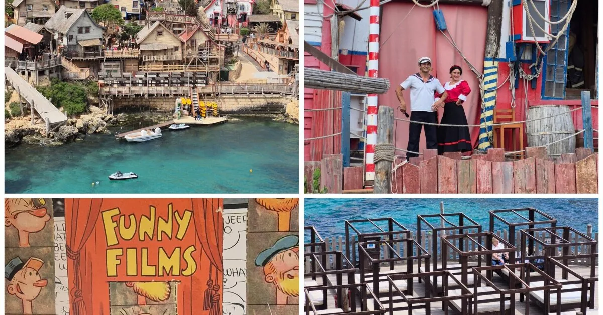 The Famous Popeye Village in Malta: what entertainment awaits after paying 20 euros?