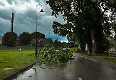The storm devastated Trakai