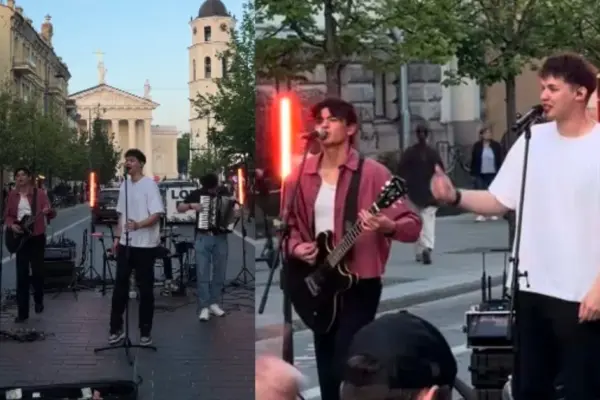 Russian songs in the center of Vilnius sparked a storm of anger: Andrius Mamontovas spoke out