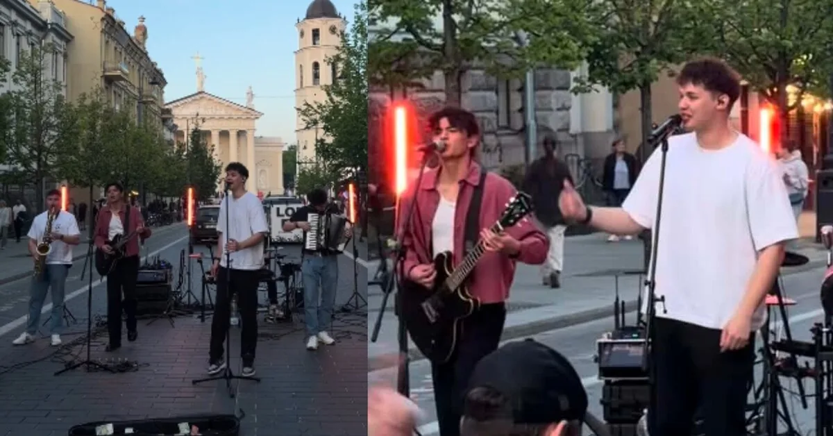 Russian songs in the center of Vilnius sparked a storm of anger: Andrius Mamontovas spoke out
