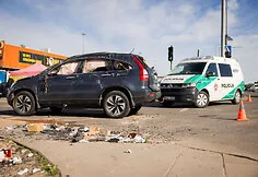 Accident on Ukmergės St.