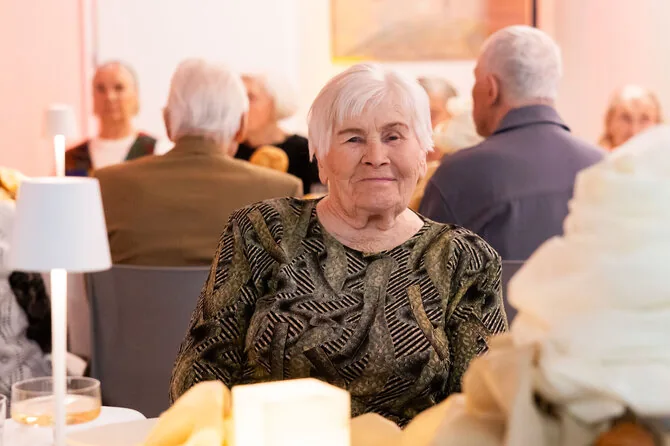 Patricija Adamovič / BNS nuotr./GALA vakarienė, skirta senjorams iš Tremtinių namų