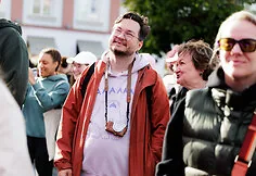 Opening of the Cold Beetroot Soup Festival in Vilnius