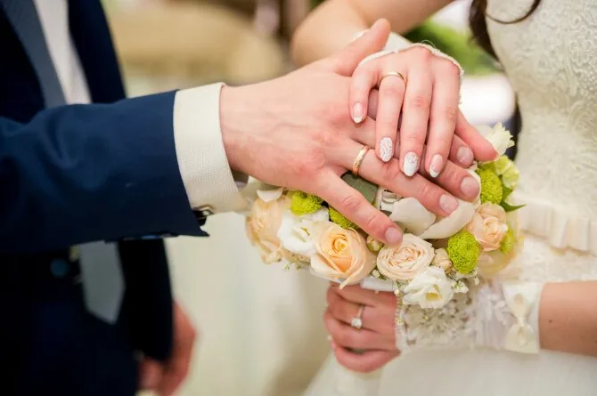 Shutterstock photo/Wedding vows