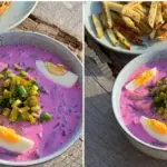 Cold beetroot soup without rules: the author of "Running Vita" suggests making the summer classic crunchier and spicier