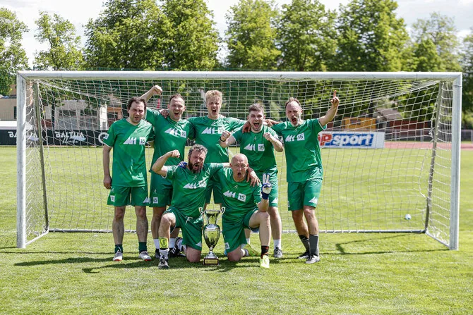 Photo by Gintaras Šiuparis / Lithuanian Journalists Football Championship