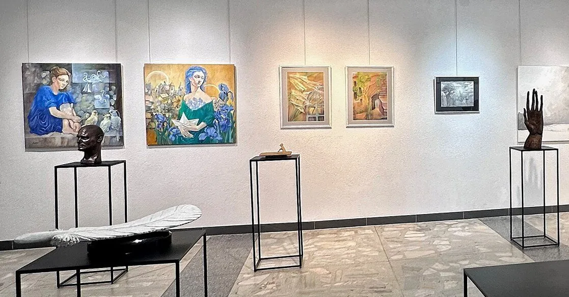 Artists from Prienai and Birštonas present their work: to feel what remains at the edges of the heart