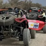On the penultimate day of the "Desafio Ruta 40," the "Izoton Sport" duo felt like they were in a horror movie