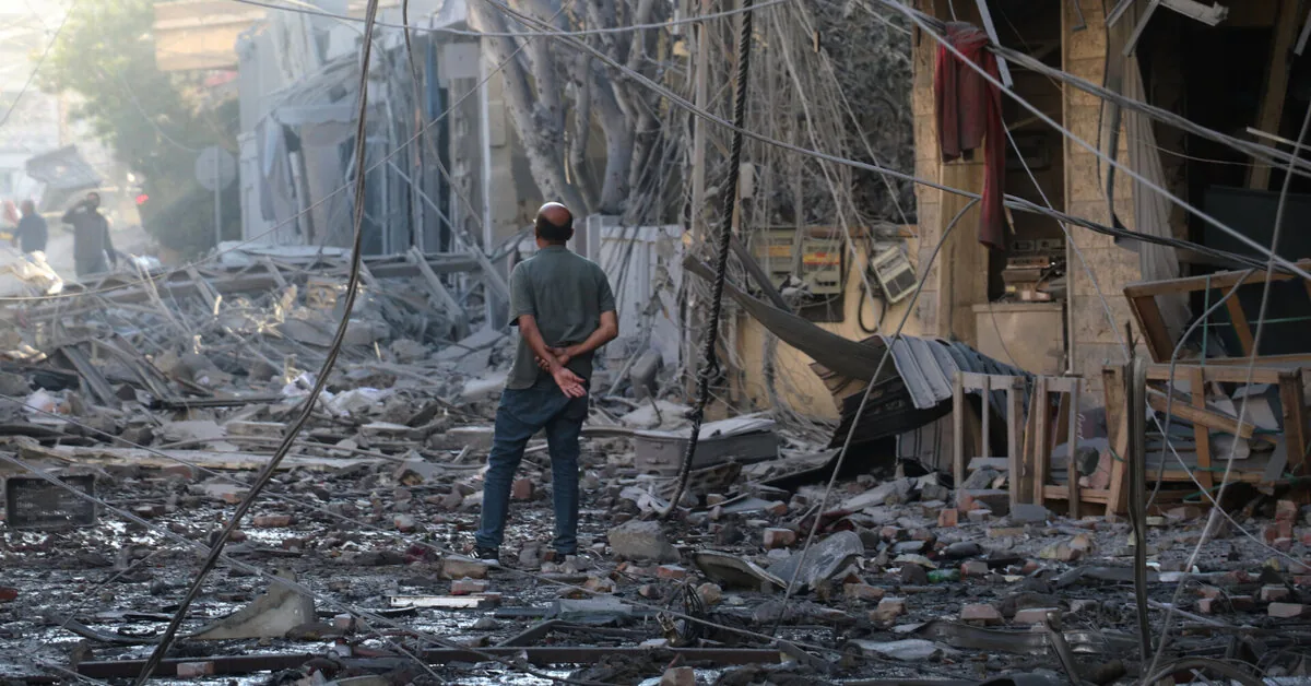 Israeli military reported a strike on Beirut