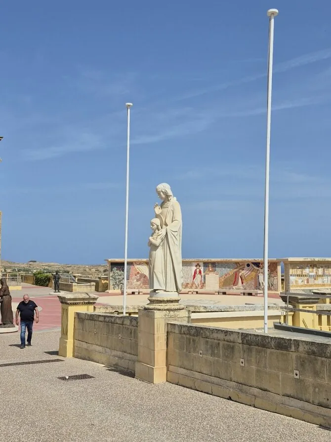 Personal photo/Ta'pinu basilica famous for miracles