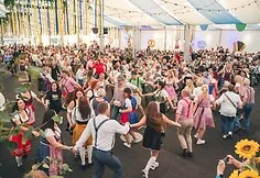 Kaunas 'Oktoberfest' again attracts crowds: more than half of the tables are reserved for the autumn event