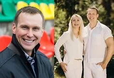 Jevgenijus Šuklinas with fiancée Jolanta