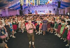 Kaunas 'Oktoberfest' again attracts crowds: more than half of the tables are reserved for the autumn event